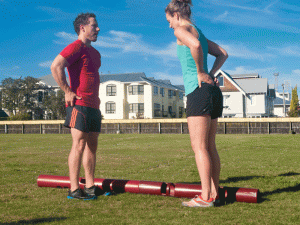 In prep for the jumps